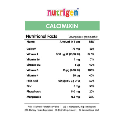 Nutrigen Calcimixin Bone Health Powder