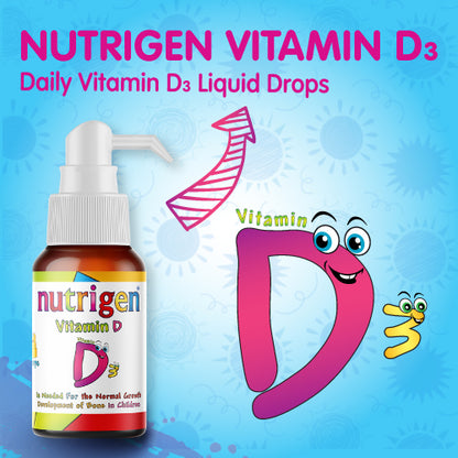 Nutrigen Vitamin D 3 Drops 400 IU