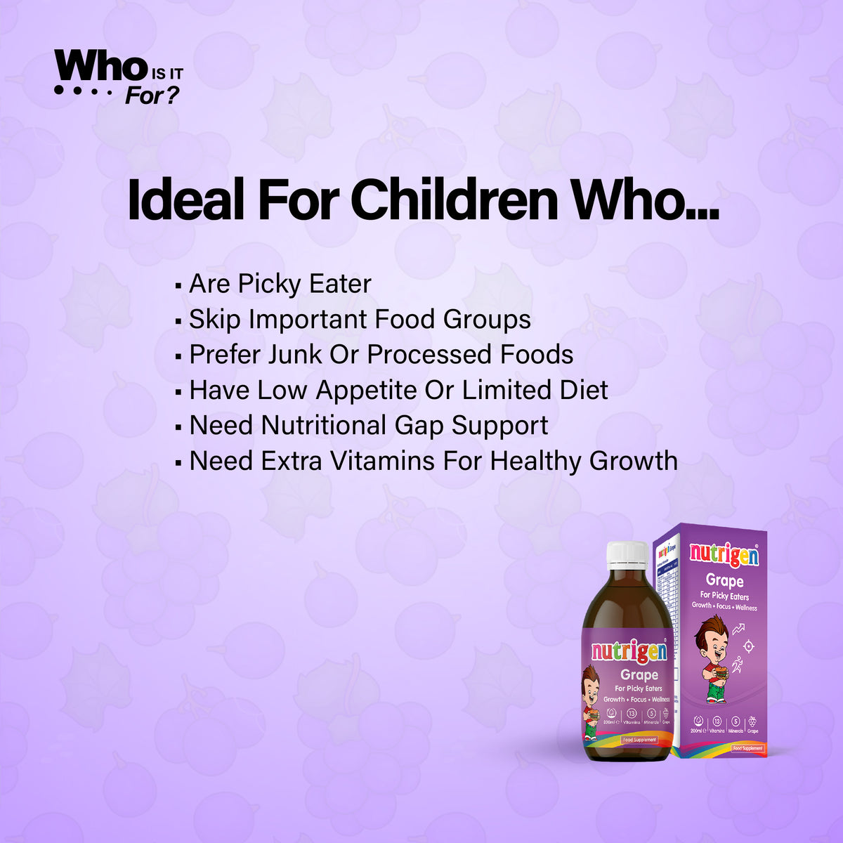 Nutrigen Grape Syrup