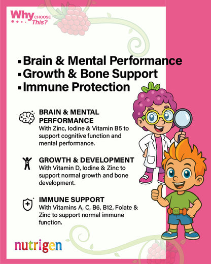 Nutrigen Kids Multivitamin Gummies