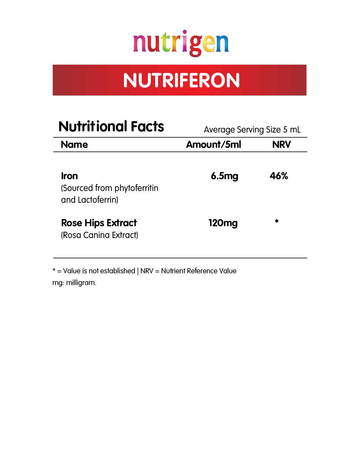 Nutrigen Nutriferon Liquid