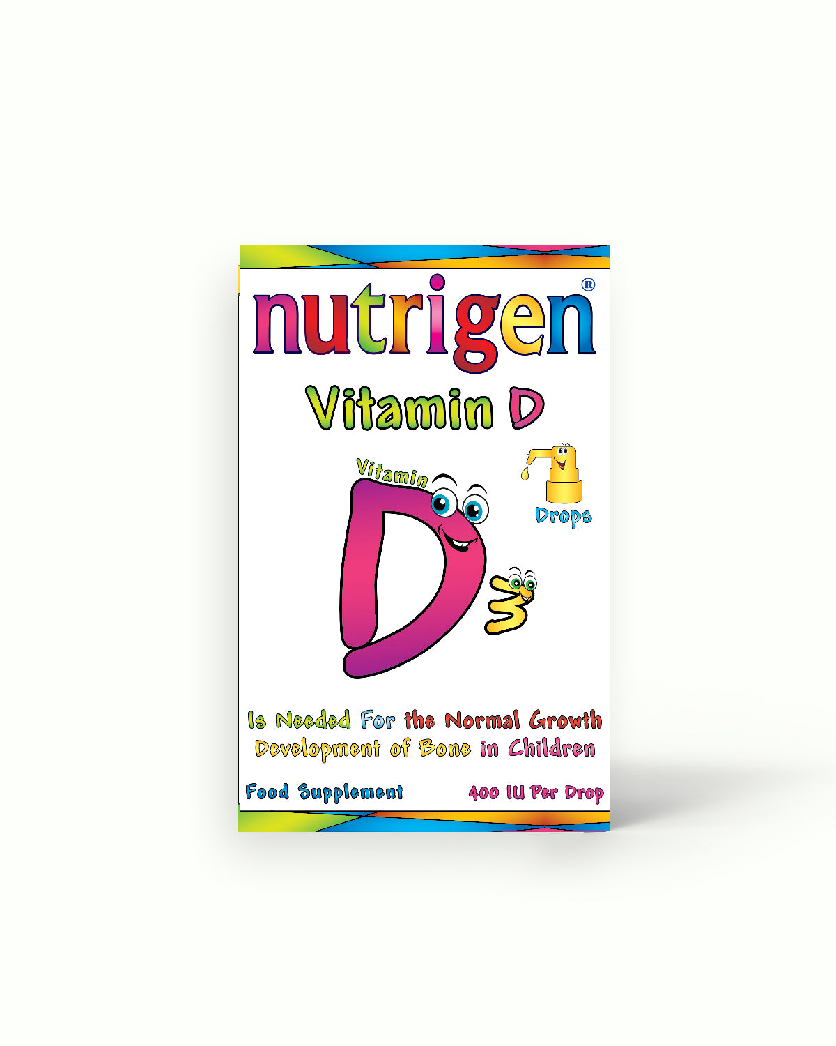 Nutrigen Vitamin D 3 Drops 400 IU