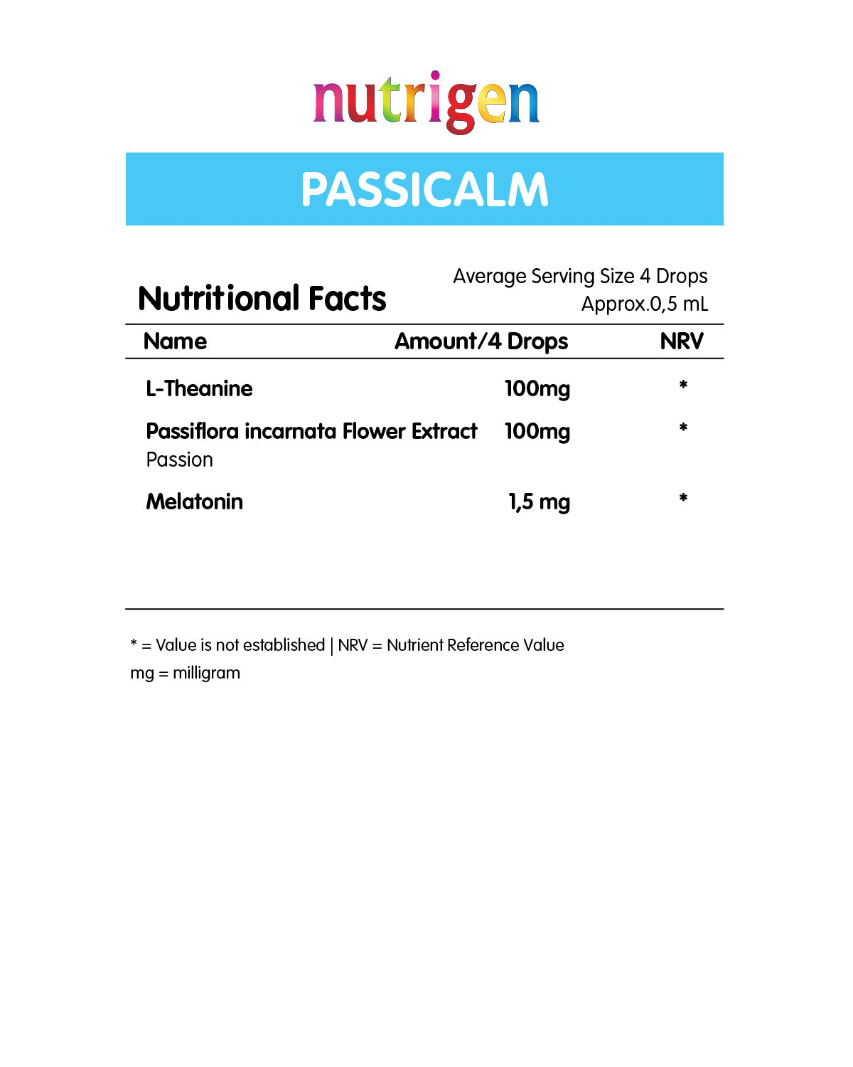 Nutrigen Passicalm Plus Drops
