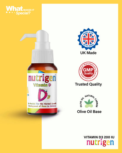 Nutrigen Vitamin D3 Tropfen 200 IE