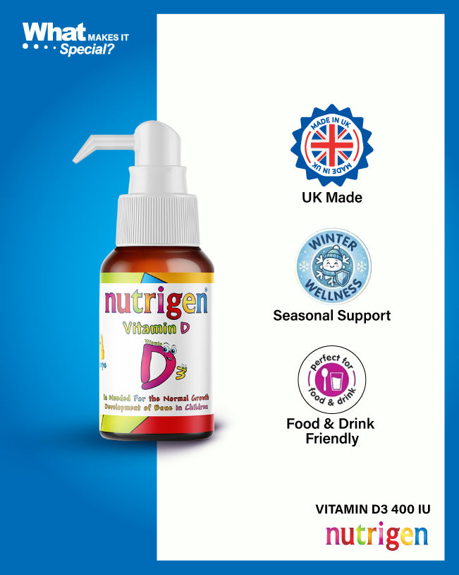 Nutrigen Vitamin D 3 Drops 400 IU