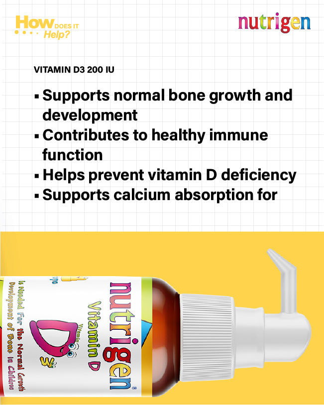 Nutrigen Vitamin D3 Tropfen 200 IE