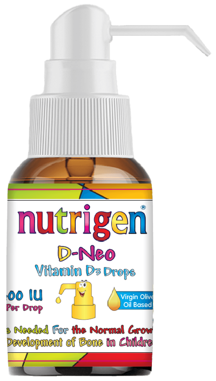 Nutrigen D-Neo Drops 400 IU bottle